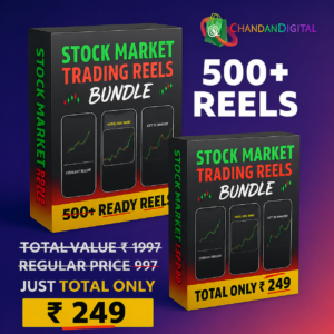 Stock Market Reels Bundle 500+
